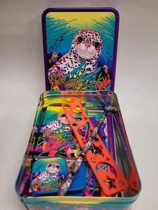 VTG Lisa Frank Seal Tin and Stationary Rare - Picture 1 of 24