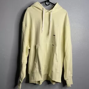 Nike Classic Fleece Pull-Over Hoodie Coconut Milk Men's Size XL DA0023-113 - Picture 1 of 4