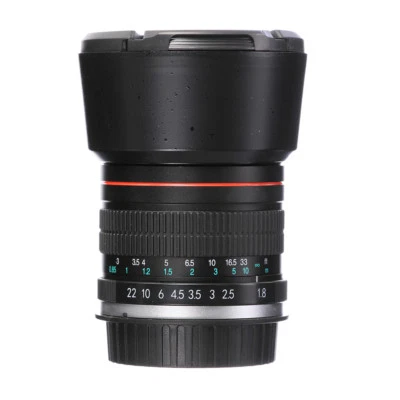85mm F/1.8 Manual Focus Standard Lens for Canon 5D 6D 7D II III 80D 800D 750D - Image 1 of 4
