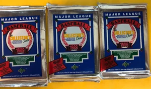 1989 Upper Deck Pack LOW SERIES! Hunt For GEM 10 Griffey RC! 3 Pack Lot! - Picture 1 of 3
