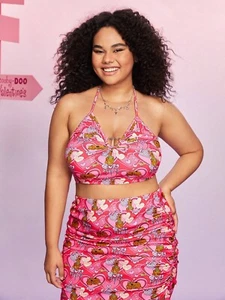 Shein X Scooby-Doo Herz Neckholder Top 4xl - Bild 1 von 1