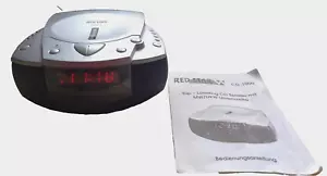 Uhrenradio Red Star, Top-Loading CD Spieler mit MW/UKW - Bild 1 von 6