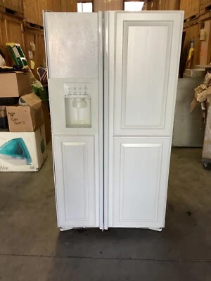 Refrigerador GE PS123MGPB WW en blanco usado funcionando perfectamente en buen estado Foto 1 de 4