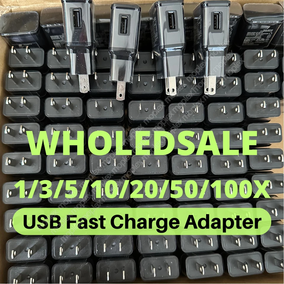 Wholesale Adaptive Fast Charging Adapter Quick Charger Block For Samsung Galaxy - Image 1 of 4