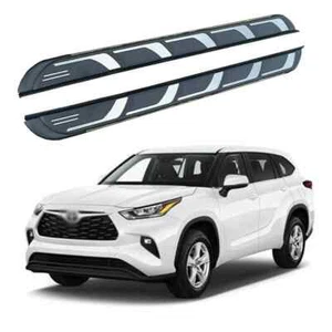 Side Steps Runing Boards Fits for Toyota Highlander 2020-2025 Nerf Bar Pedals - Picture 1 of 13