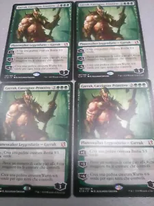 GARRUK CACCIATORE PRIMITIVO Primal Hunter ITA x 4 PLAYSET - MTG COMMANDER 2019 M - Picture 1 of 1