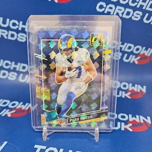 Puka Nacua 2023 Panini Donruss Clearly Rated Rookie RR Logo Holo RC LA Rams  - Bild 1 von 2