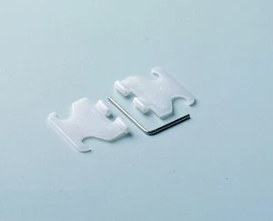 Nylon Scharniere 20 Stück Maße 26 x 15 x 0,7 mm - Bild 1 von 1