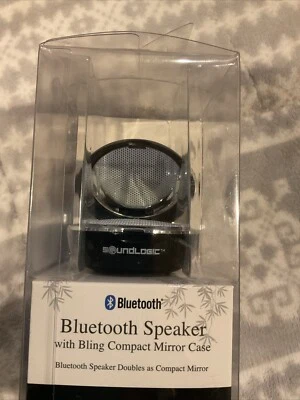 Bluetooth Speaker With Bling Compact Mirror Case - Image 1 of 4