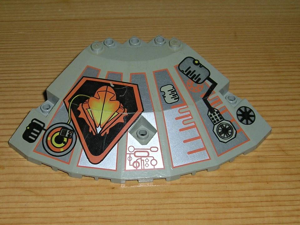 Lego  Panel Flügel Kuppel 30117 grau links 10x10x2 UFO 6979 6975 6999 6900 ( K 8 - Bild 1 von 1