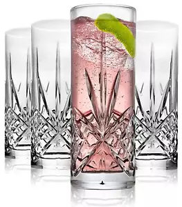 Dublin Crystal Collection vasos altos para todo uso 4 unidades - Imagen 1 de 7