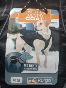 Abrigo Chaqueta para Perro Kurgo North Country Abrigo Impermeable con Revestimiento de Lanza Reflectante XS - Imagen 1 de 7
