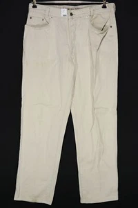 JOKER Herren Jeans Hose Harlem Walker W36 L30 36/30 Beige uni gerade Denim J3328 - Bild 1 von 6