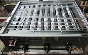Gasgrill ECO-TECH für Profis und Gastronomie, 3-flammig, 11 kW - Bild 1 von 6