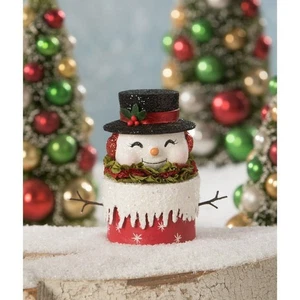 Bethany Lowe Christmas Happy Retro Snowman Box TL9419 Free Shipping - Picture 1 of 4