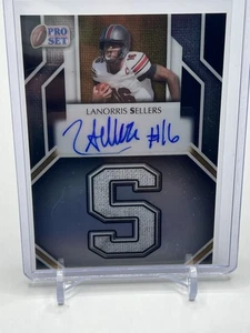 Sports Card Singles Lanorris Sellers 15/25 Autographed - Picture 1 of 3