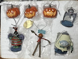 Nightmare Before Christmas Tischplatte Baum Halloween Bradford Exchange Disney Vintage - Bild 1 von 15