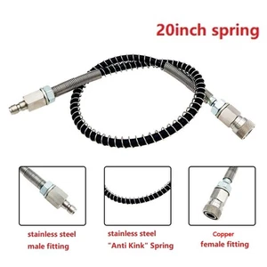 Vielseitiger 20 Zoll Schlauch zum schnellen und einfachen Befüllen an für HPA - Picture 1 of 12