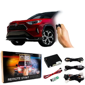 Fernstarter für Toyota RAV4 2019-2025 | Plug-In T-Kabelbaum | Schloss 3X zum Starten - Bild 1 von 4