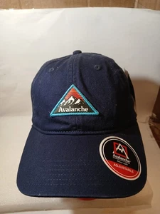 Avalanche Outdoor Supply Company Trucker Hat Adjustable Navy Blue One Size Cap - Picture 1 of 8