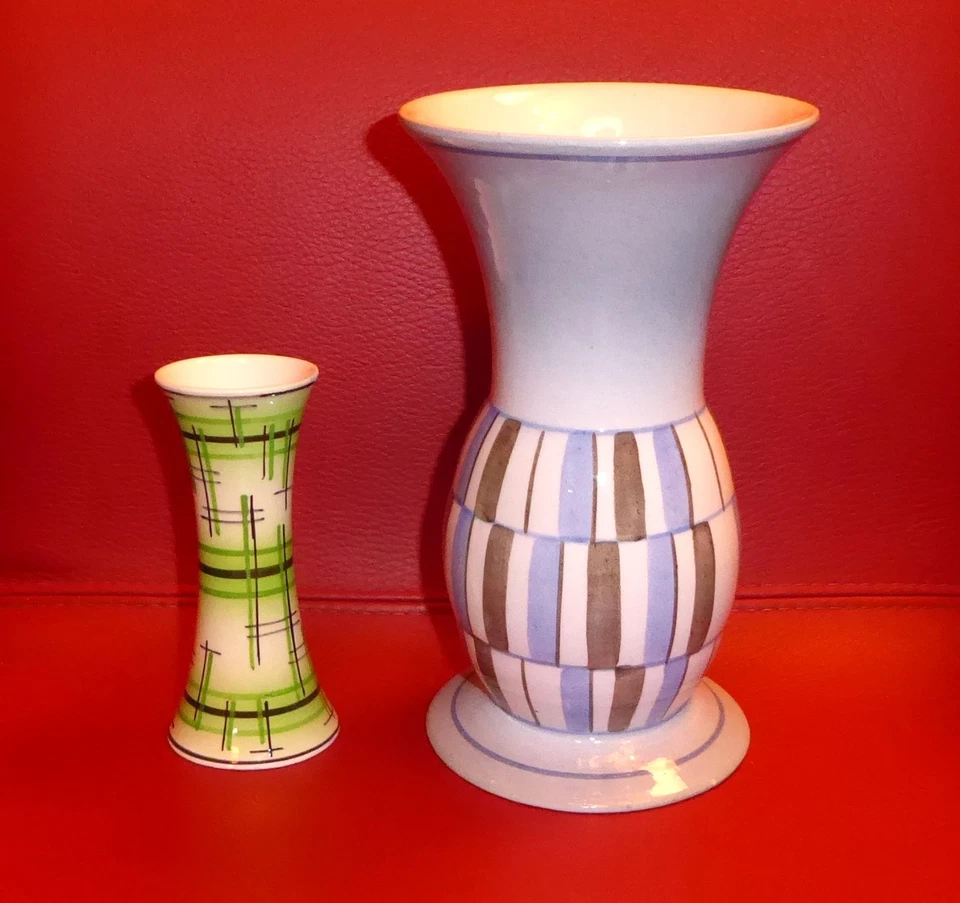 !!!! ART DECO BÜCKEBURG SCHÖNE VASEN KERAMIK !!!! - Bild 1 von 2