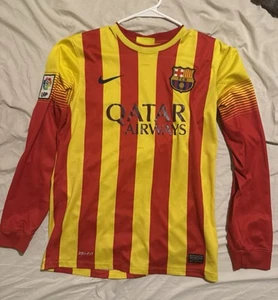 2013 - 2014 Nike FC Barcelona Away Jersey Men Long sleeve - Picture 1 of 6