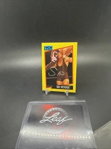 Sid Vicious 1991 Impel WCW 2017 Leaf Wrestling Buyback Autograph Card #26 - Picture 1 of 2