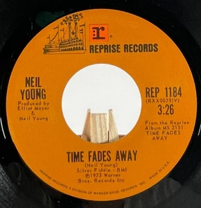 NEIL YOUNG 45 TIMES FADES AWAY / THE LAST TRIP TO TULSA—NM - Picture 1 of 6