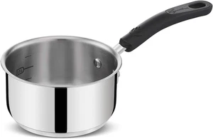 Pratica Casseruola in Acciaio 18/10 Con Manico Lungo in Silicone, Pentola per In - Foto 1 di 12