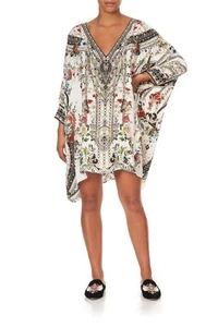 CAMILLA Shakespeares Garden Short Kaftan With Cuff RRP $599 - Picture 1 of 5