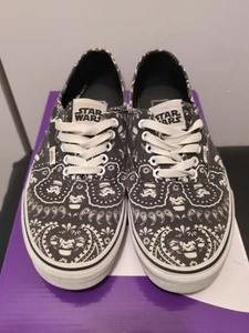 Size 10 - VANS Star Wars x Authentic Stormtrooper - Picture 1 of 8