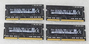 iMac SK HYNIX 16GB (4GB X 4) 1Rx8 DDR3 PC3L-12800S LAPTOP RAM HMT451S6BFR8A-PB - Bild 1 von 2