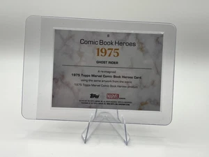 Topps Marvel Numbered Ghost Rider 019/150 Gold 25th Anniversary 1975 - Picture 1 of 3