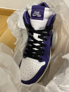 Nike Air Jordan 1 Zoom CMFT PURPLE/BLACK - Bild 1 von 4