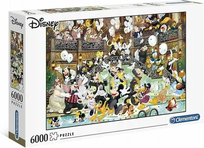 Puzzle Clementoni 6000 Teile Disney Gala 168 x 118 cm