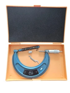MITUTOYO 100-005 4-5" MICRÓMETRO EXTERIOR .0001" - Imagen 1 de 3