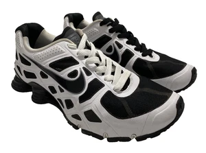 Nike Shox Turbo+ 12 Negro Blanco Gris 12 Hombres Entrenador para Correr Baloncesto Atlético - Imagen 1 de 11