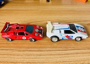 Shinsei 1985 Mini Power Red Lamborghini #406 1:38 Countach Made in Japan Lot - Picture 1 of 8