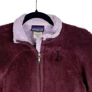 VTG Patagonia R4 Regulator Fleece Jacket Polartec Purple USA Made Womens Small - Picture 1 of 6
