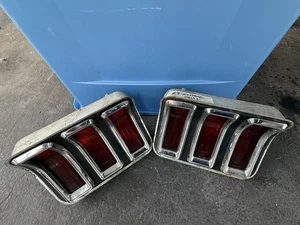 1967 FORD MUSTANG FACTORY TAIL LAMP TAIL LIGHT ASSEMBLY Pair Lowest Price💰 - Picture 1 of 5