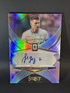 2024-2025 Panini Select Serie A Sergej Milinkovic-Savic refractor automático plateado - Imagen 1 de 2