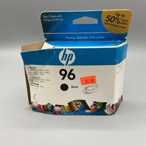 HP 96 Black Ink (C8767WN) Inkjet Print Cartridge Open Box EXPIRED Dec 2009 - Picture 1 of 7