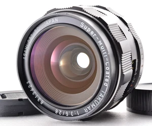 Near Mint+++ Pentax Super Multi Coated Takumar SMC 28mm f/3.5 Wide Lens M42 #721 - Picture 1 of 13