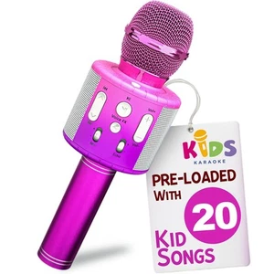 , Kinder Karaoke Mikrofon | Inklusive Bluetooth & vorinstallierten Songs | - Bild 1 von 5