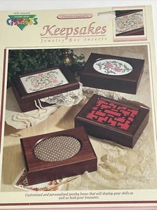Color Charts Keepsakes Jewelry Box Inserts Cross Stitch Pattern - Picture 1 of 5