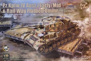 BT-025 Border Model Panzer IV Ausf.J early/mid. with Ommr Flatbed  Bausatz 1:35 - Picture 1 of 3
