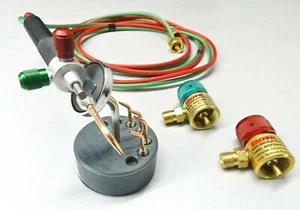 Smith Little Torch & 5Tips + Regulators & Magnetic Stand Jewelry Soldering USA - Picture 1 of 12