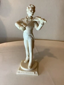 J.strauss violinist statue Made In Vienna Austria 10 Inches High - Bild 1 von 9