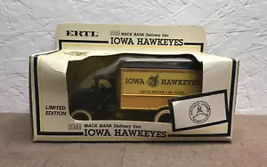 Limited Edition ERTL Iowa Hawkeyes 1926 Mack Bank Delivery Van/Original Box 1:38 - Picture 1 of 20