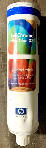 HP INDIGO ELECTROINK INDICROME BLUE 075 | eBay